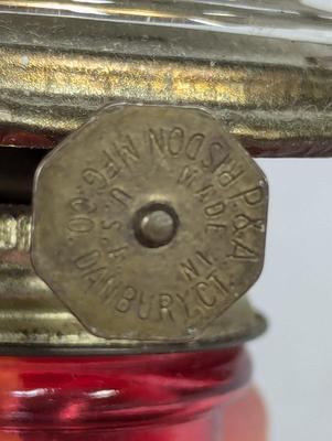 Danbury Ct. Risdon MFG Oil Lamp
