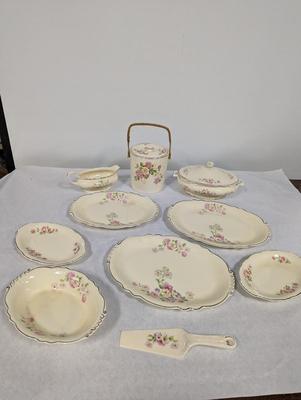 Homer Laughlin Virginia Rose Made In USA China