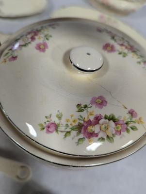 Homer Laughlin Virginia Rose Made In USA China