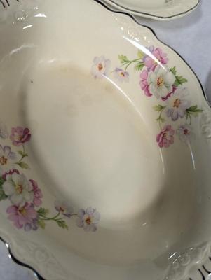 Homer Laughlin Virginia Rose Made In USA China