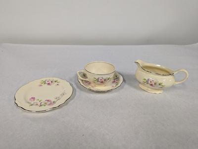 25 Pieces Of Homer Laughlin Virginia Rose Made In USA China