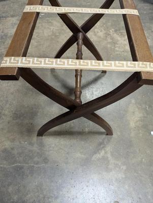 Wooden Luggage Rack