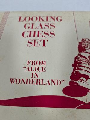 Looking Glass Chess Set From Alice In Wonderland