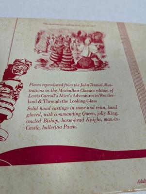 Looking Glass Chess Set From Alice In Wonderland