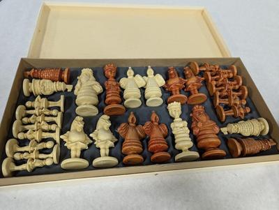 Looking Glass Chess Set From Alice In Wonderland