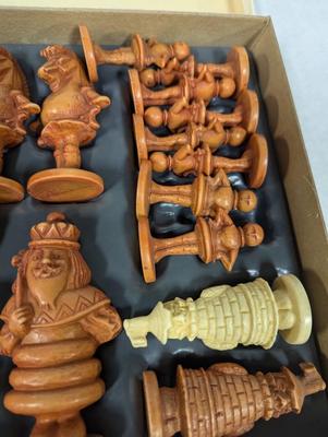 Looking Glass Chess Set From Alice In Wonderland