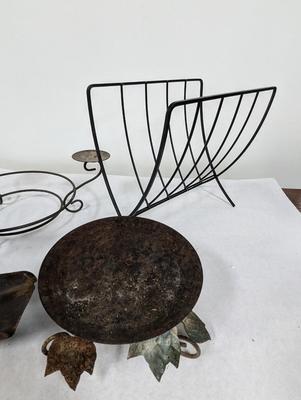 Antique Metal Coal Shovel Candle Holders & More
