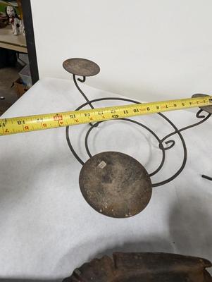 Antique Metal Coal Shovel Candle Holders & More