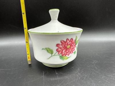 Norleans Sugar Dish - Dahila, Made in Japan