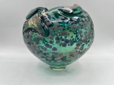 RODDY CAPERS Hand Blown Art Glass Bowl