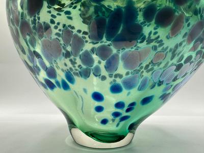 RODDY CAPERS Hand Blown Art Glass Bowl