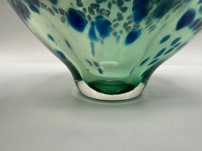 RODDY CAPERS Hand Blown Art Glass Bowl