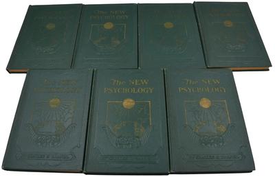 1922 First Edition 7vol. Set of The New Psychology Books
