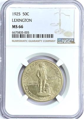 1925 Lexington Half Dollar NGC