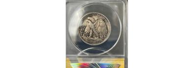 1933-S Walking Liberty Silver Half Dollar ~ ANACS Graded Extra Fine/XF45-Details