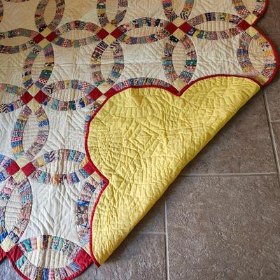 Double Wedding RIng Quilt