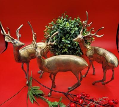 Brass Reindeer