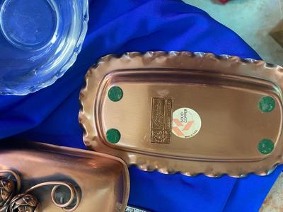 AN ARRAY OF DIFFERENT ITEMS, GLASSWARE, CHINA, COPPER, AND MORE!