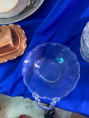 AN ARRAY OF DIFFERENT ITEMS, GLASSWARE, CHINA, COPPER, AND MORE!