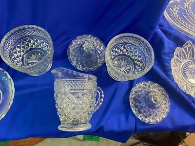 AN ARRAY OF DIFFERENT ITEMS, GLASSWARE, CHINA, COPPER, AND MORE!