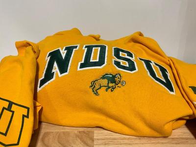 NDSU Sweat shirt and two tee shirts 2x - 3x
