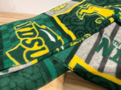 NDSU hat and throw