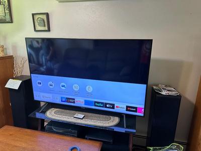 SAMSUNG 65" FLAT SCREEN TV