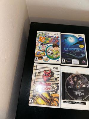 Wii GAMES AND SPORT DISCS