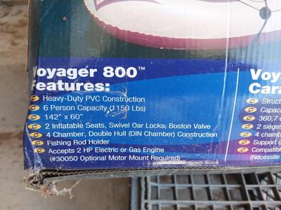 VOYAGER 800 SPORT BOAT (NEVER BEEN USED)