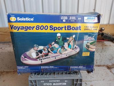 VOYAGER 800 SPORT BOAT (NEVER BEEN USED)
