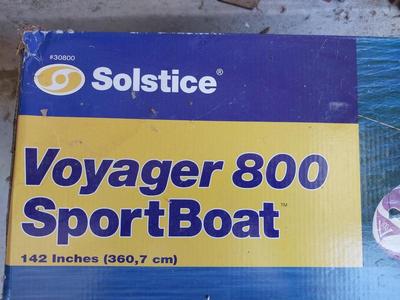VOYAGER 800 SPORT BOAT (NEVER BEEN USED)