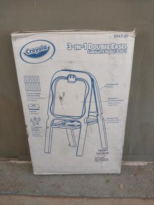 3 IN 1 DOUBLE EASEL IN BOX