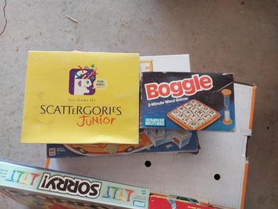 LIFE-SORRY-OPERATION-BOGGLE AND MORE BOARD GAMES