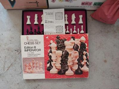 MORE FUN- BATTLESHIP-SCATTERGORIES-WHY NOT-CHESS/CHECKERS-ANAGRAMS