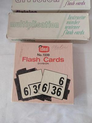VINTAGE LEARNING CARDS