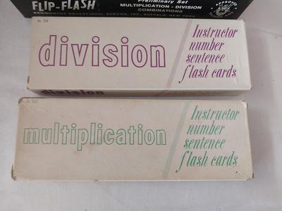 VINTAGE LEARNING CARDS