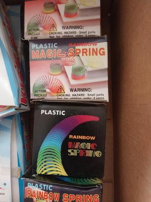 NEW BOXES OF KICKBALLS AND MAGIC SPRINGS