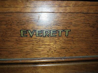 EVERETT PIANO AND STORAGE BENCH