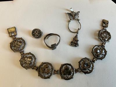 Sterling stamped items