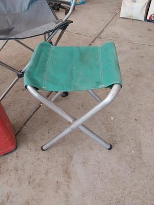 COLEMAN CAMPING CHAIR & STOOL- COLEMAN LANTERN IN CARRY CASE