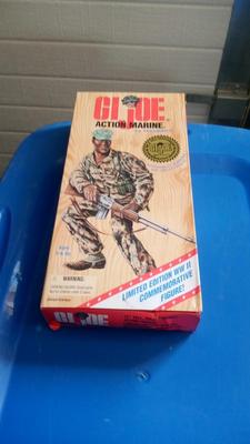 LOT 3 - G I JOE ACTION MARINE MINT IN BOX