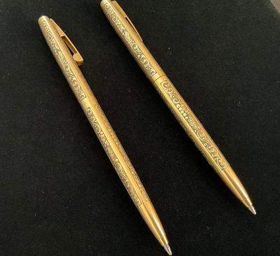 Two 12K GF Sheaffer USA pens