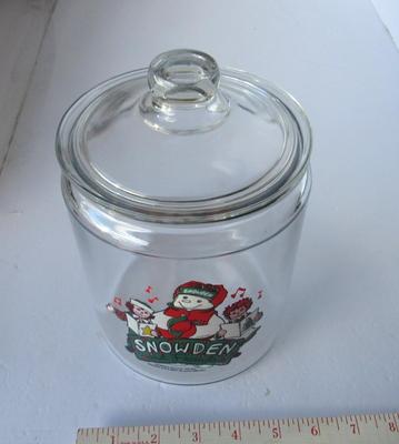 Older Christmas Themed Cookie/Candy Jar