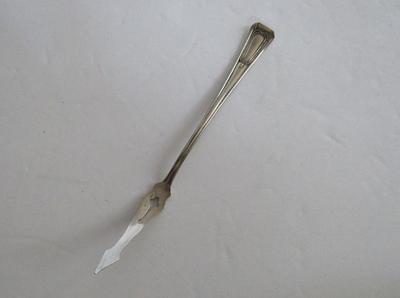 Antique Butter Spear/Pick, Silver Plate, E J B Co