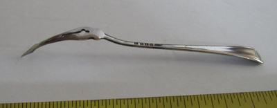Antique Butter Spear/Pick, Silver Plate, E J B Co