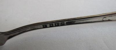 Antique Butter Spear/Pick, Silver Plate, E J B Co