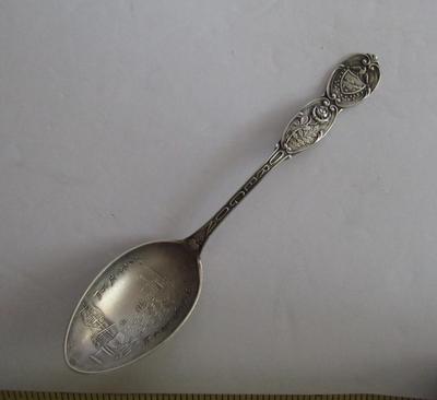 Antique Sterling Silver Portland Oregon Souvenir Spoon