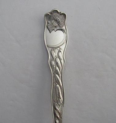 Vintage Mothers Silver Plate Spoon, Mother's Oats Promotion, 1912