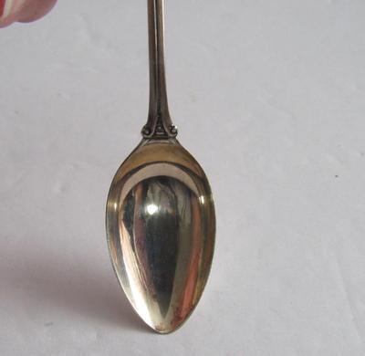 Vintage 835 Silver Coffee Spoon Lochristi