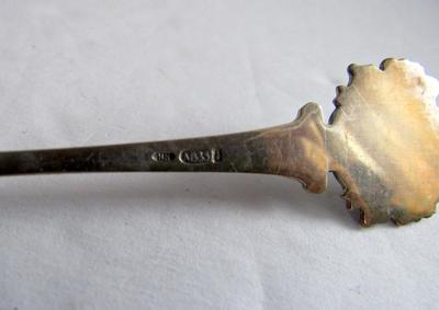 Vintage 835 Silver Coffee Spoon, Belgique
